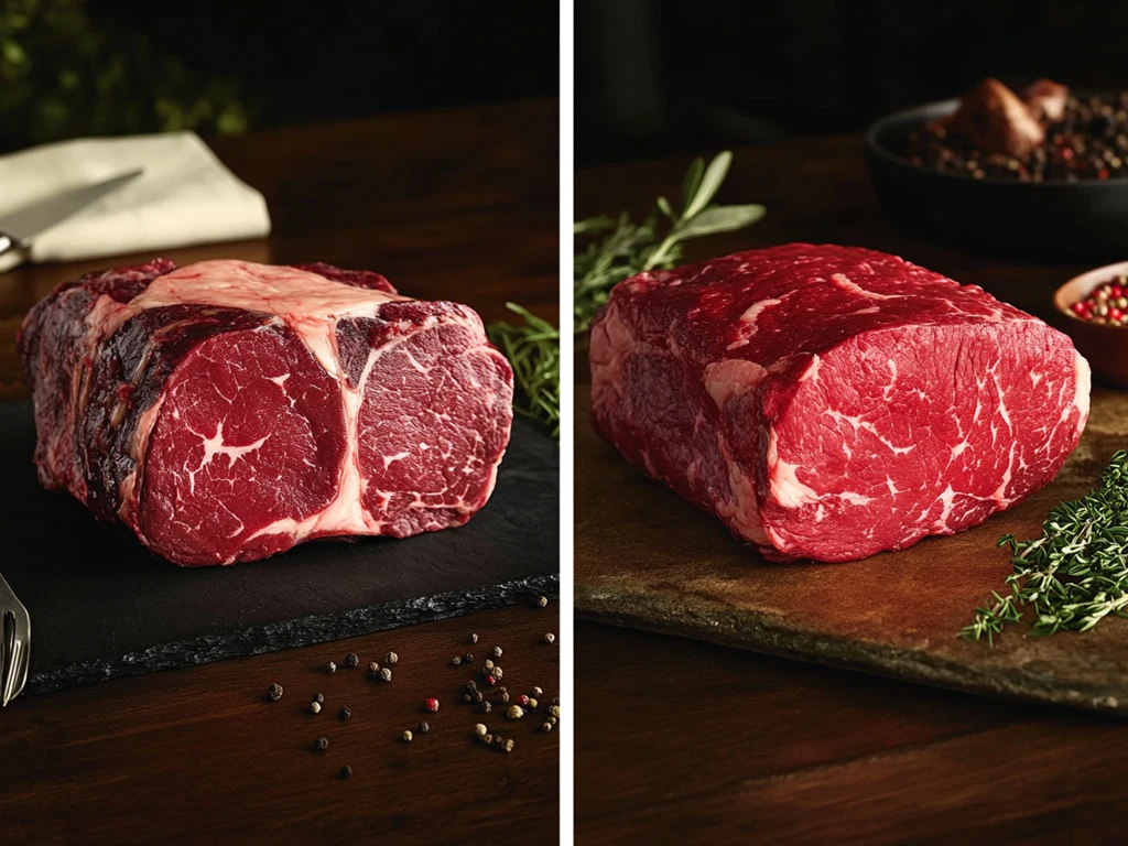 Boneless vs. Bone-In Prime Rib Comparison