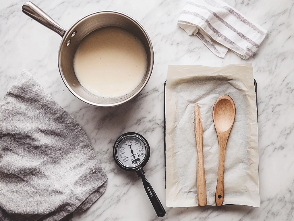 Tools for Making Peanut Butter Fantasy Fudge