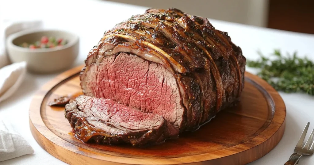 Juicy Boneless Prime Rib Roast