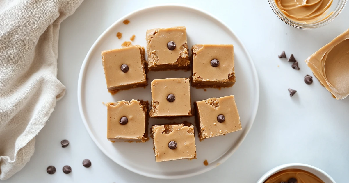 Peanut Butter Fantasy Fudge Squares