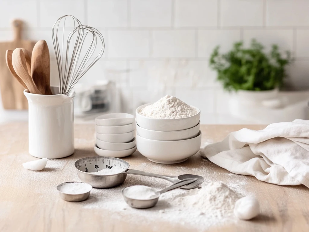 Baking ingredients with imprecise measurements for cookies