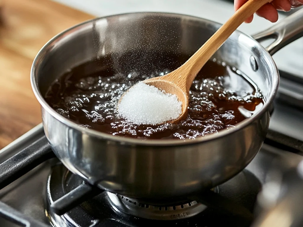 Sugar Syrup Cooking Process