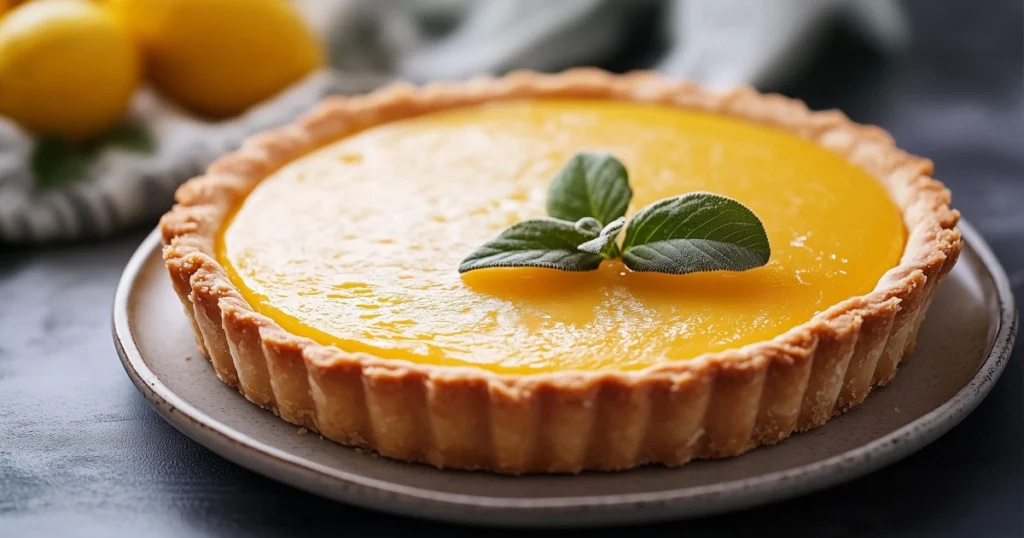 What does buttermilk pie taste like