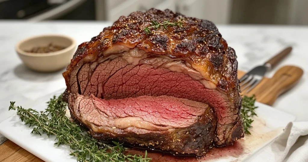 Perfectly Cooked Prime Rib Roast Using the 500 Rule