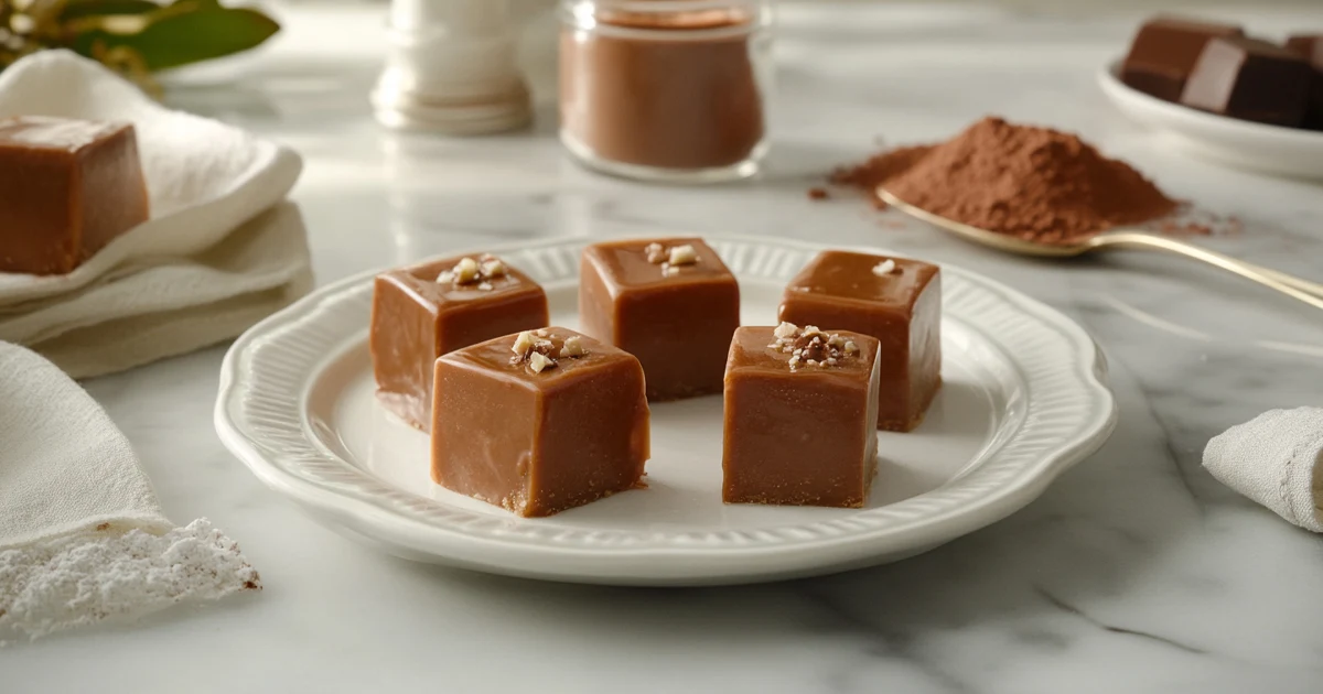 Perfectly Creamy Fudge Squares