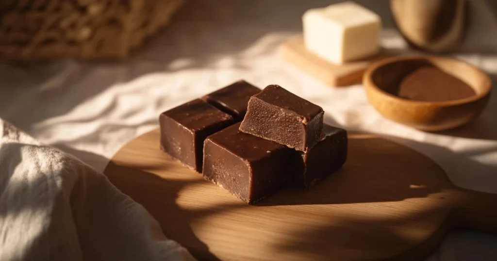 Perfectly Set 3 Ingredient Fudge Recipe