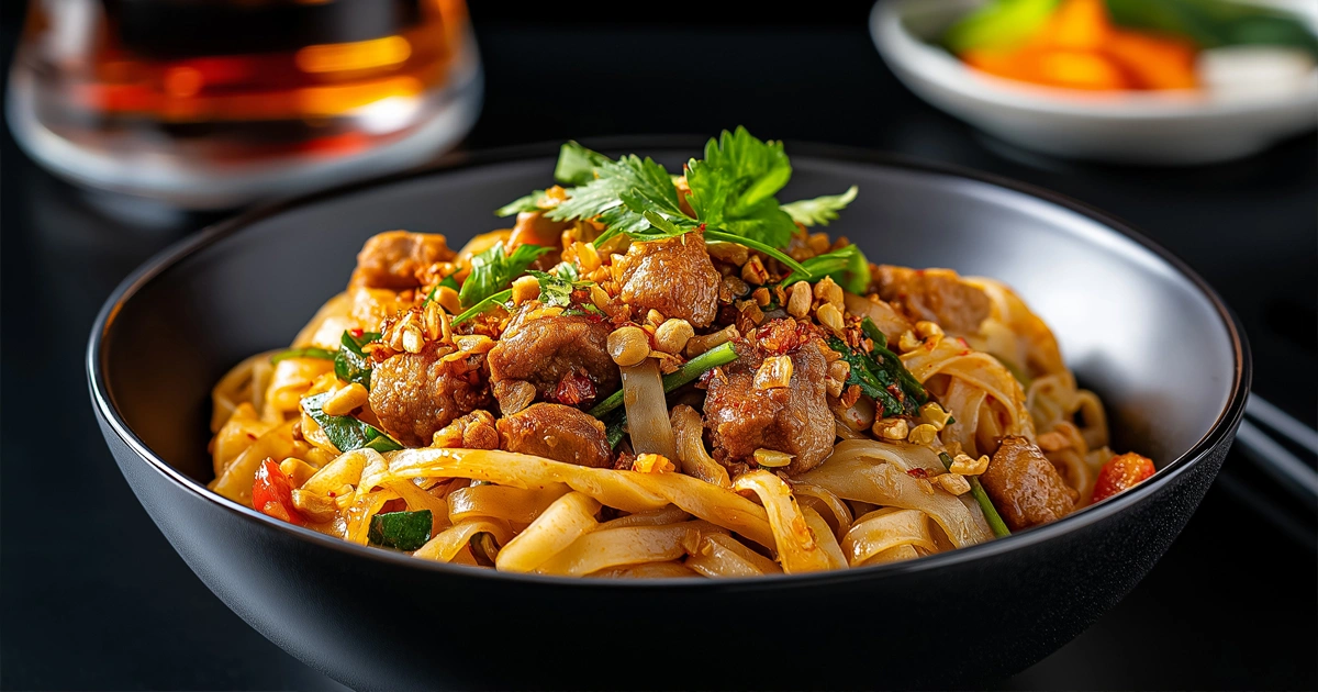 beef pad thai