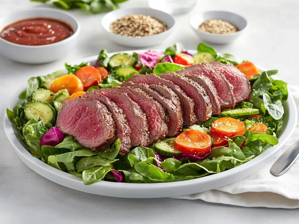 Cold Beef Tenderloin Salad