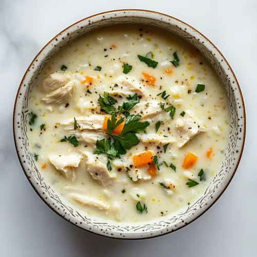 Cream of chicken rice soup recipe