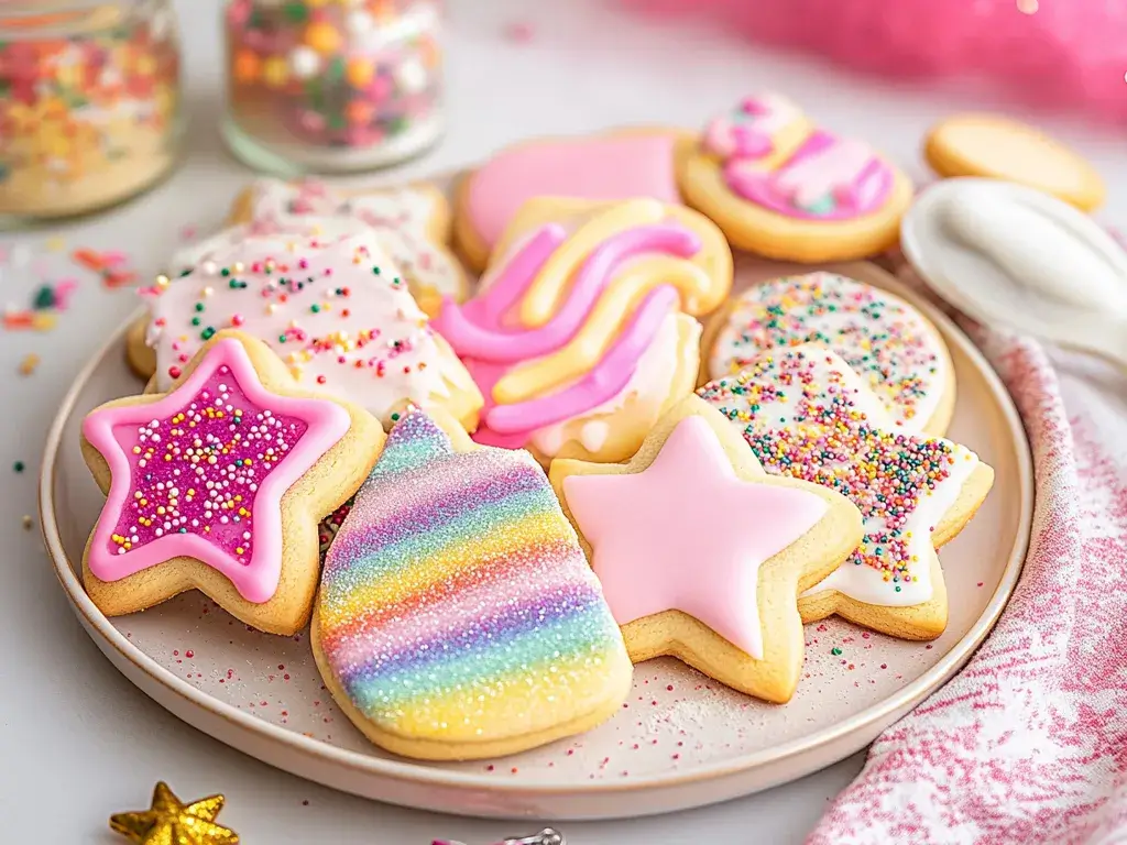 Decorated Gluten-Free Sugar Cookies