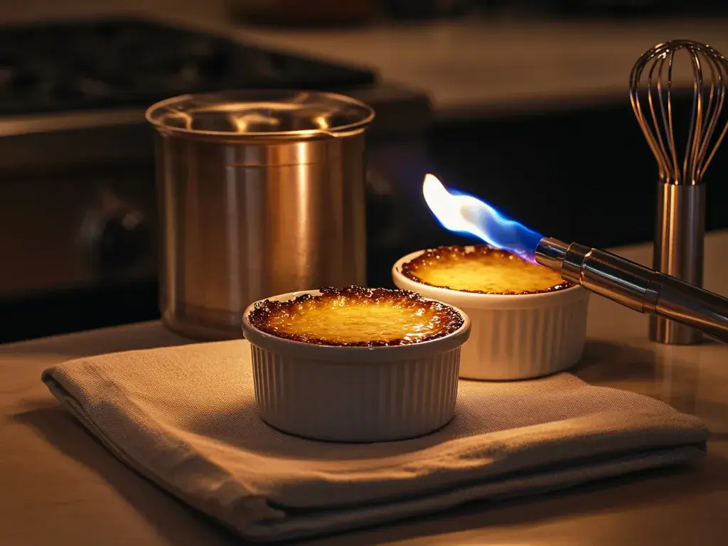 Tools for Making Crème Brûlée