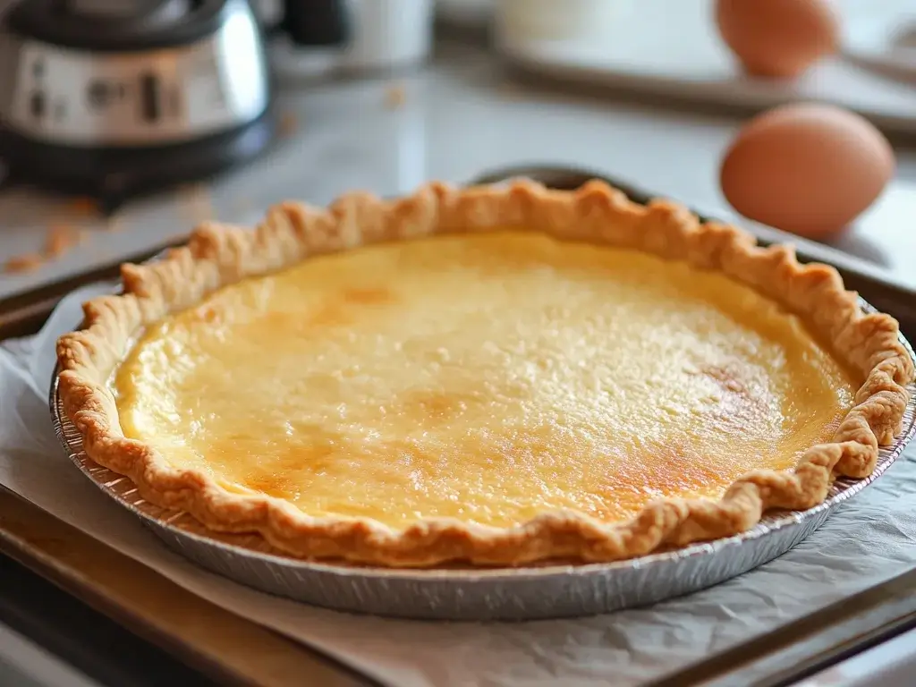 Correcting Watery Buttermilk Pie in the Oven