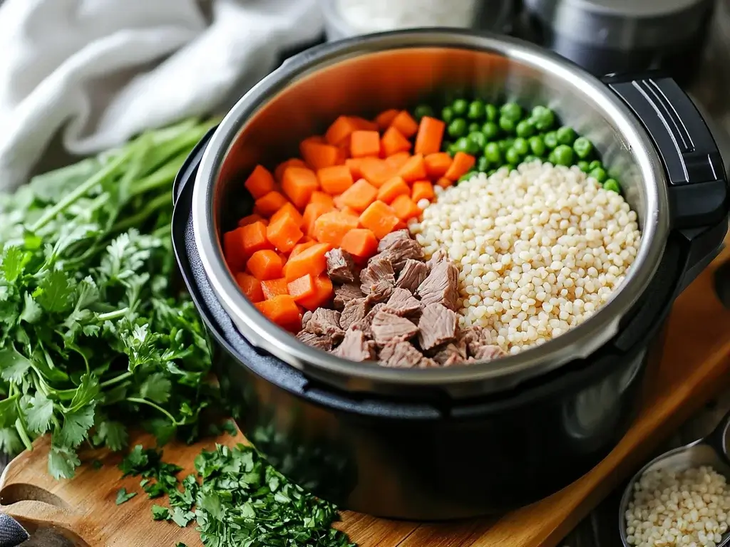 How to Make Beef Barley Soup in an Instant Pot