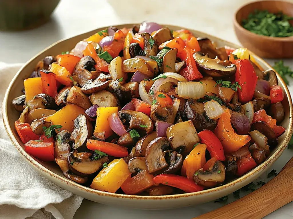 Sautéed Vegetables for Sloppy Joe