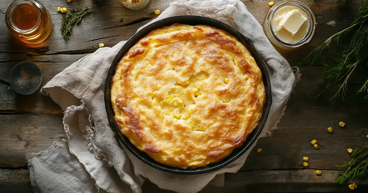 Perfectly Baked Cornbread in a Cast-Iron Skillet