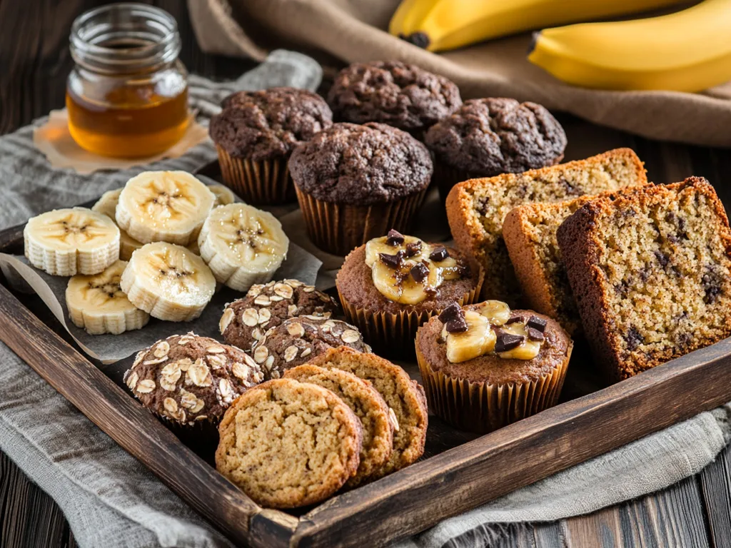 Baked Goods Made with Banana Instead of Butter