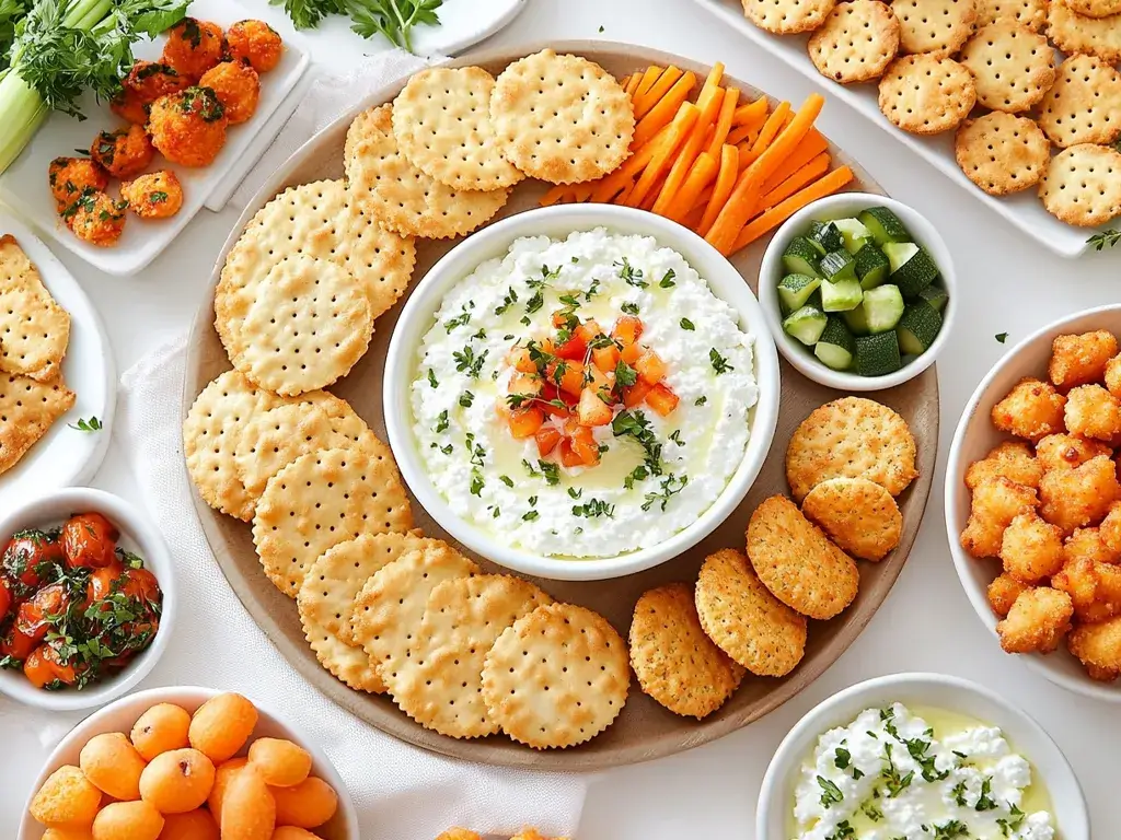 Savory Snacks and Appetizers with Cottage Cheese