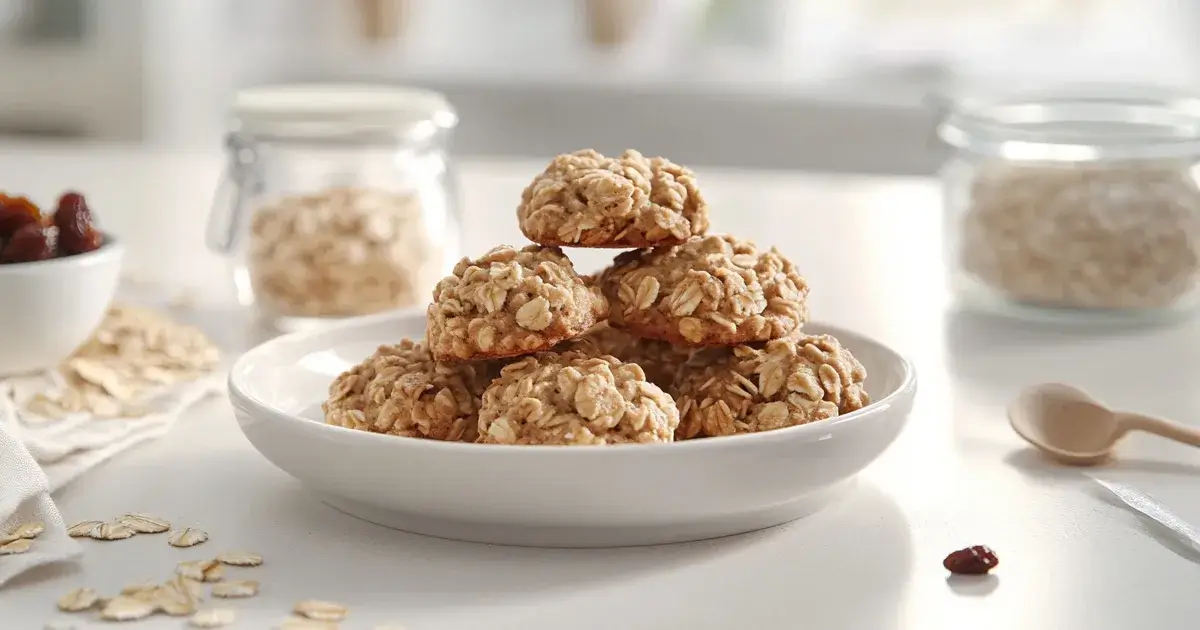 Sugar-Free Soft Baked Oatmeal Raisin Cookies