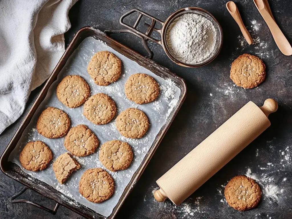 Traditional Wheat Flour Cookies