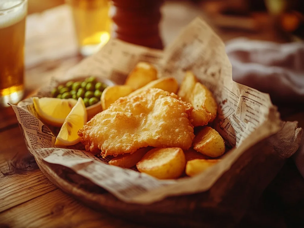 Authentic British Fish and Chips Recipe