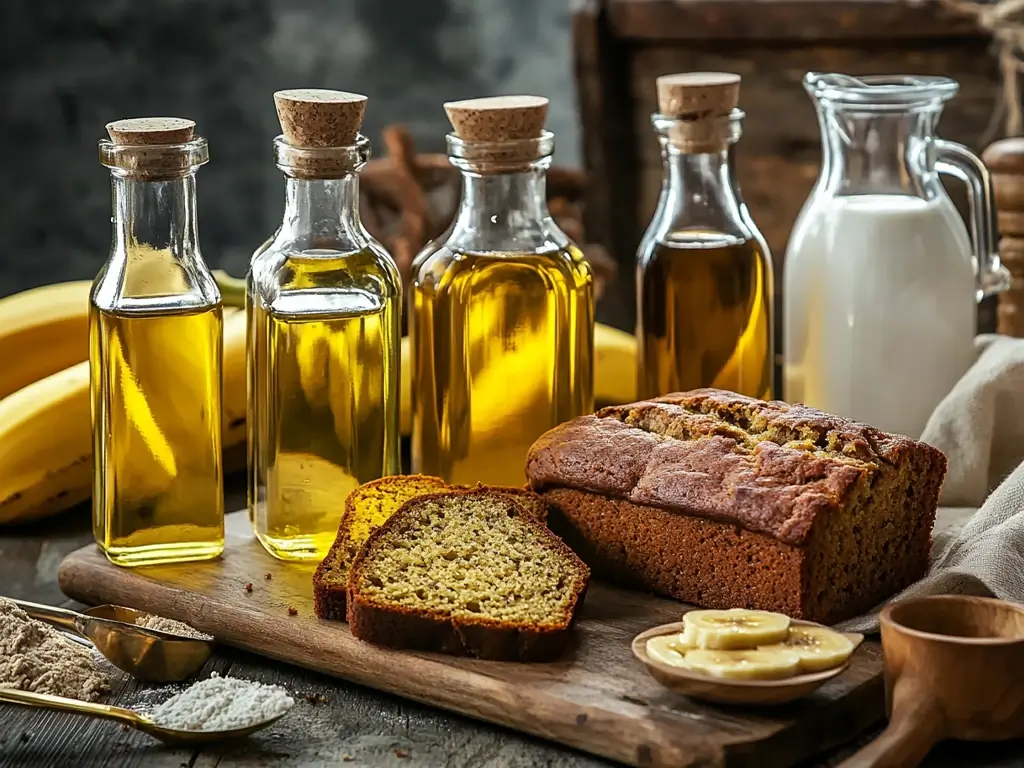 Different Oils for Banana Bread Recipes