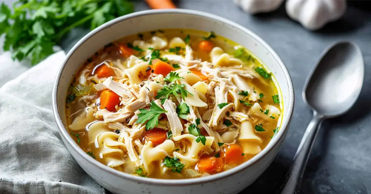 What to add to chicken noodle soup for flavor