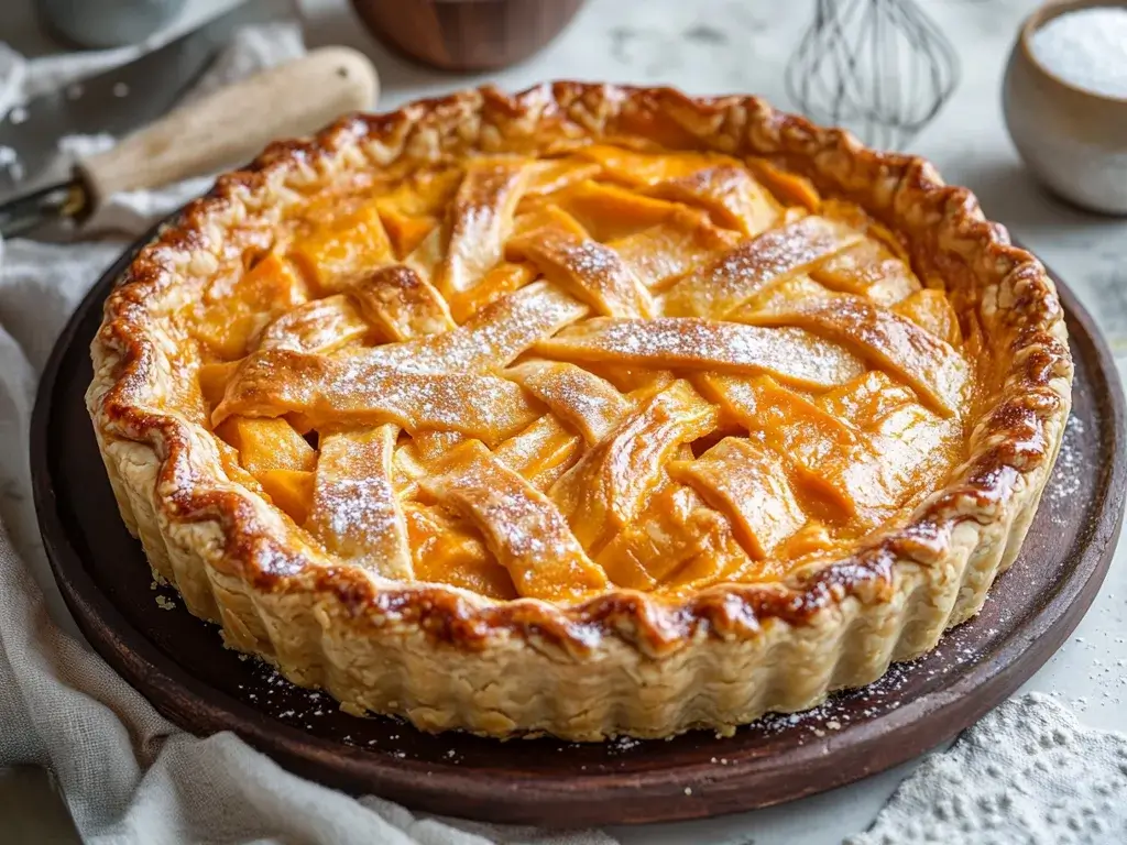 Soggy Sweet Potato Pie with Soft Crust and Moist Filling