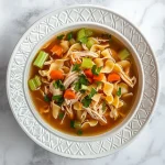 Spicy Chicken Noodle Soup