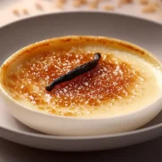 What is crème brûlée mostly made of