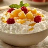 What is the most popular way to eat cottage cheese
