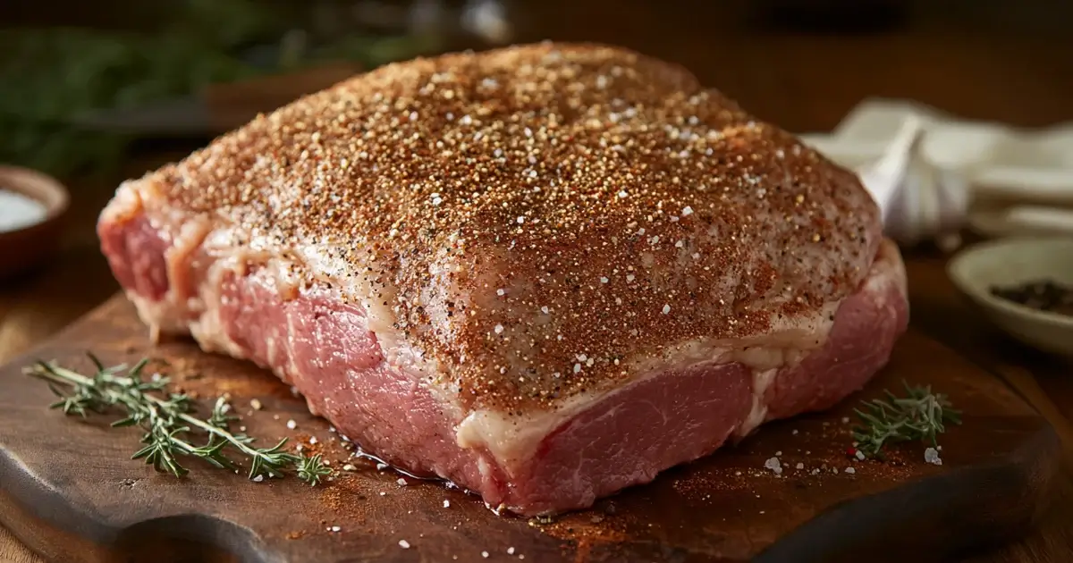 Perfectly Seasoned Prime Rib Roast with Herb Rub